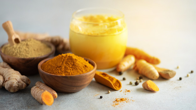 curcuma y jengibre leche